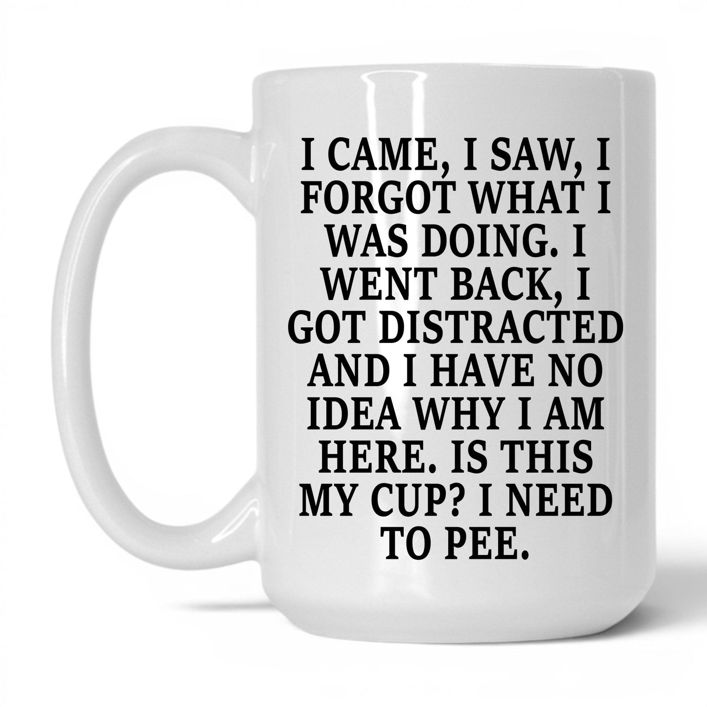 I Forgot What I Was Doing Mug – 15oz White Mug
