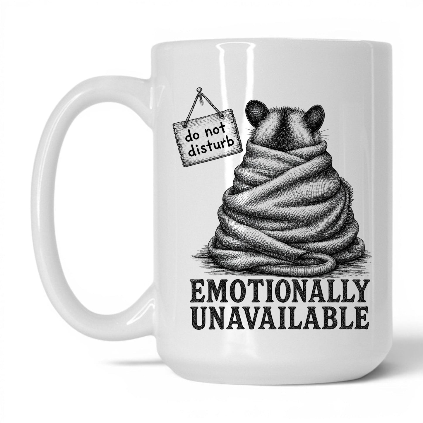 Emotionally Unavailable Opossum Mug