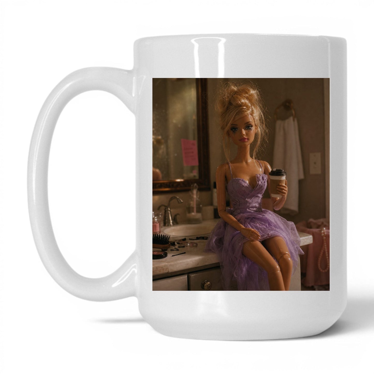 Still Standing Doll Face Coffee Mug