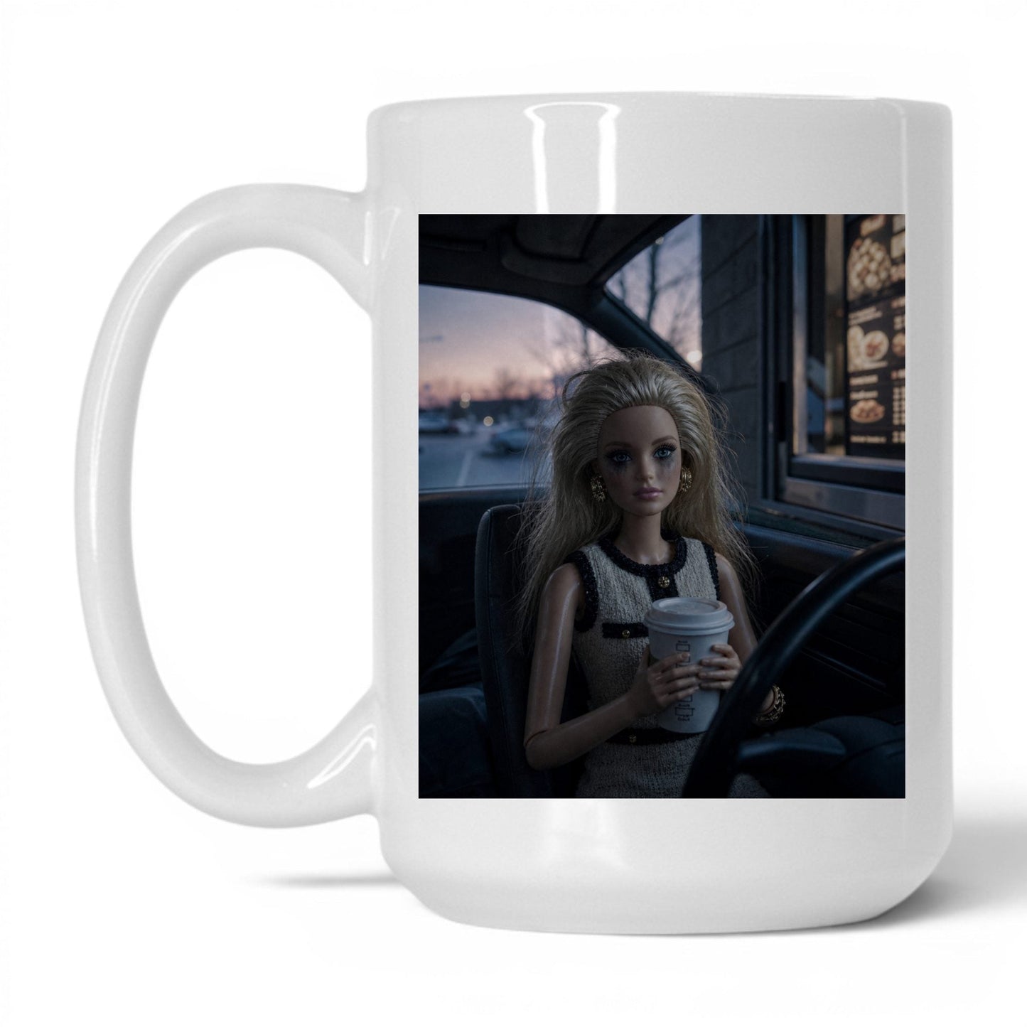 Doing Great Doll Face Coffee Mug