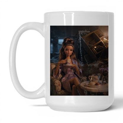 Unbothered Doll Face Coffee Mug