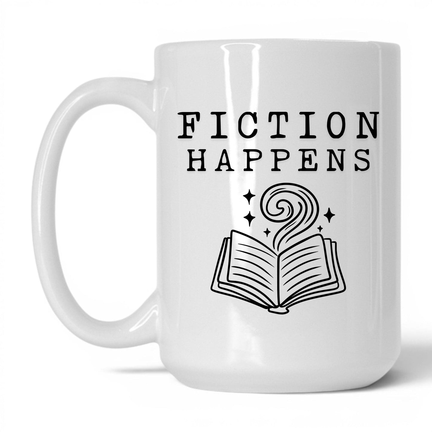Fiction Happens Coffee Mug