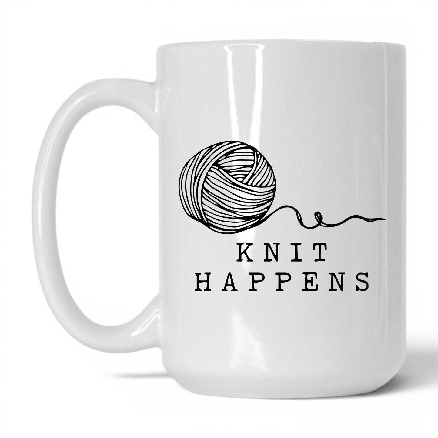 Knit Happens Coffee Mug