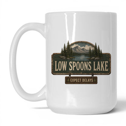 Low Spoons Lake Coffee Mug