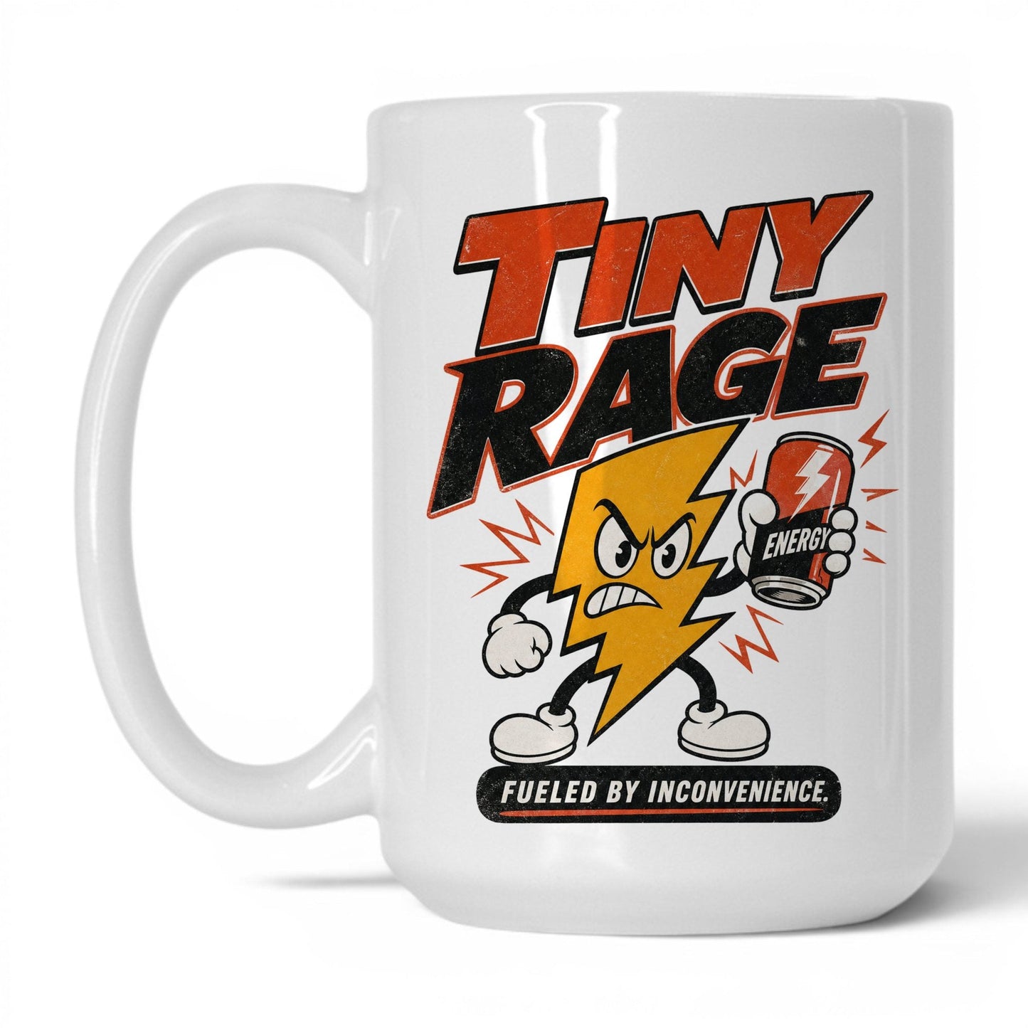 Tiny Rage Energy Drink Coffee Mug