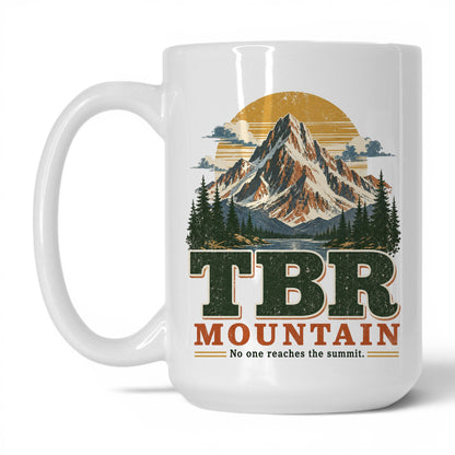TBR Mountain Mug – 15oz White Mug