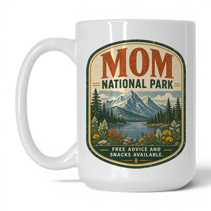 Mom National Park Mug – 15oz White Mug