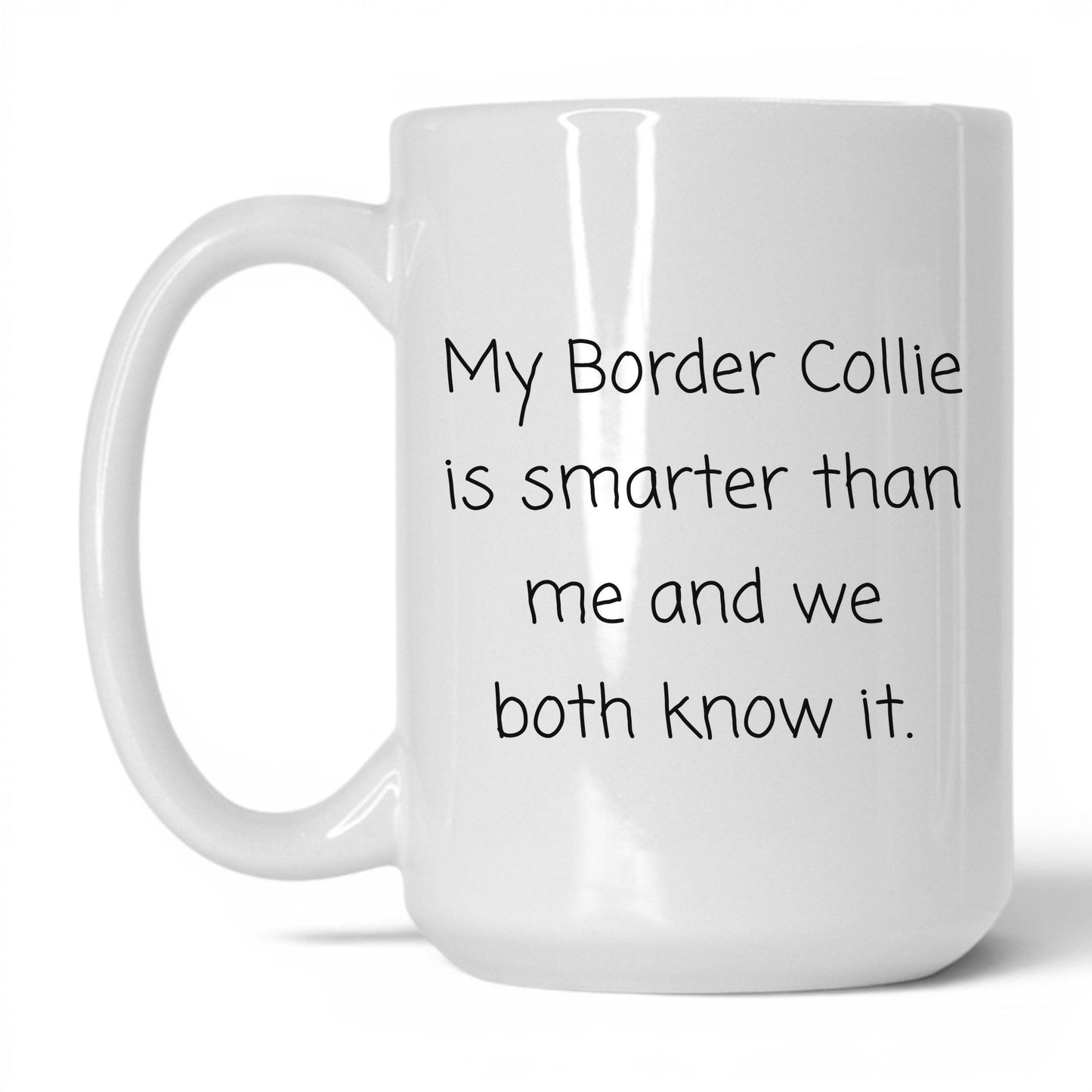 Border Collie Dog Lover Mug – 15oz White Mug