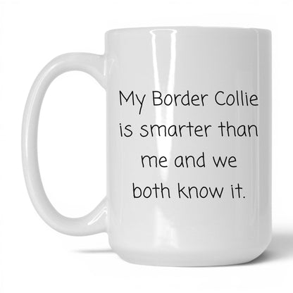 Border Collie Dog Lover Mug – 15oz White Mug