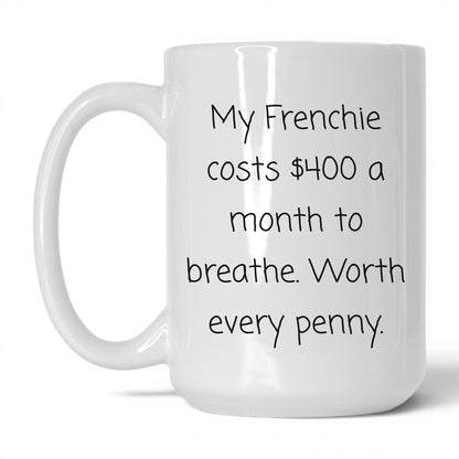 French Bulldog Mug – 15oz White Mug