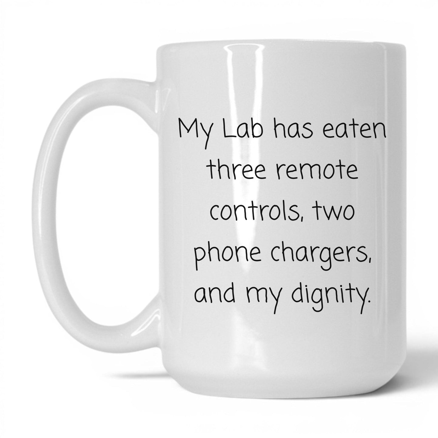 Labrador Dog Mom Mug – 15oz White Mug