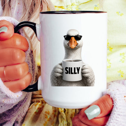 Silly Goose coffee mug model