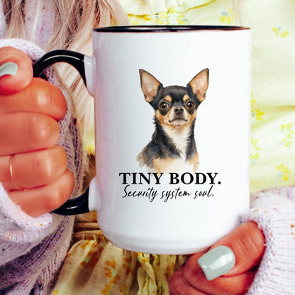 Tiny Body. Security System Soul coffee mug — model