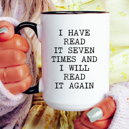 Lifestyle Photo #4 Read It Seven Times Mug