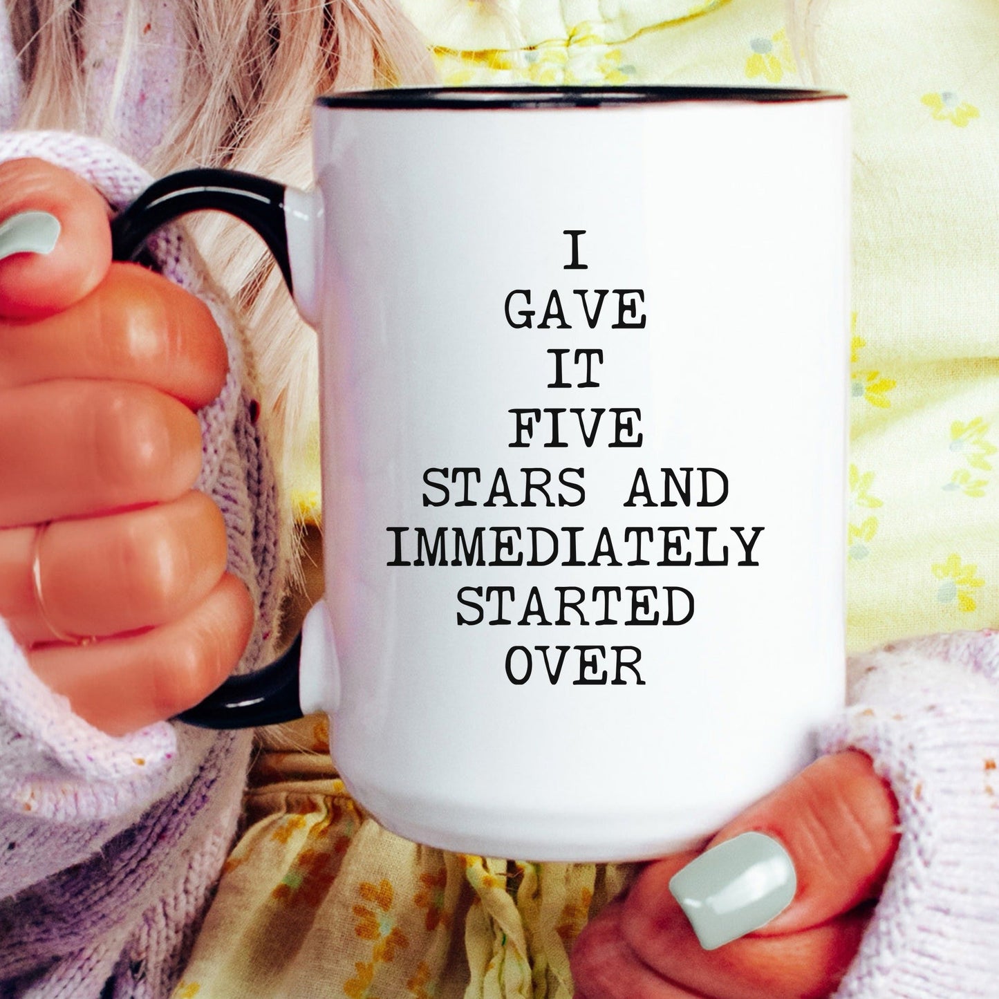 Lifestyle Photo #4 Five Stars Started Over Mug