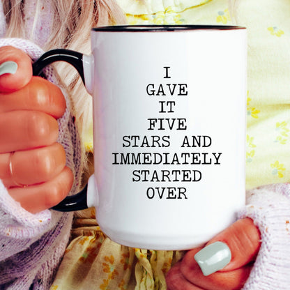 Lifestyle Photo #4 Five Stars Started Over Mug