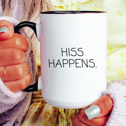 Hiss Happens Mug