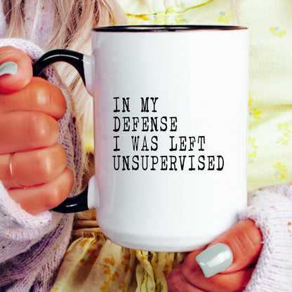 Funny unsupervised adult humor coffee mug lifestyle