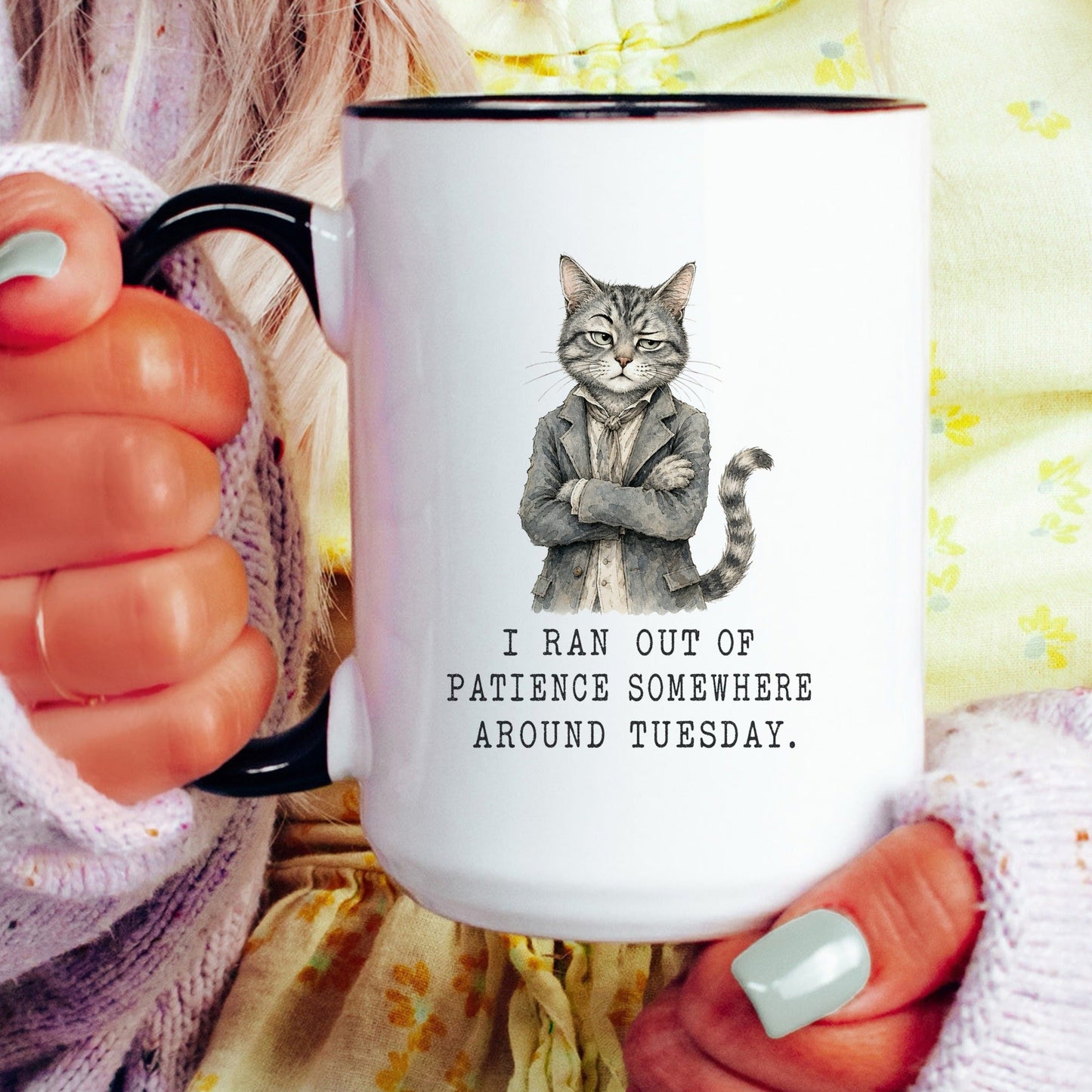 Out of Patience Cat Mug