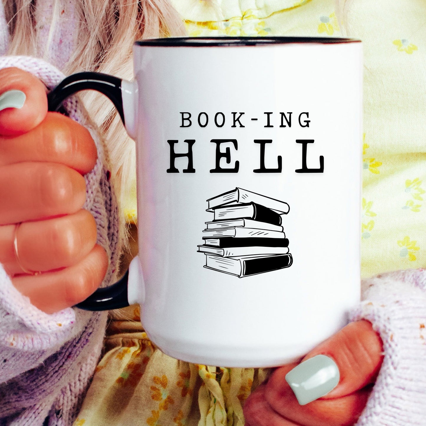 Book-ing Hell Coffee Mug