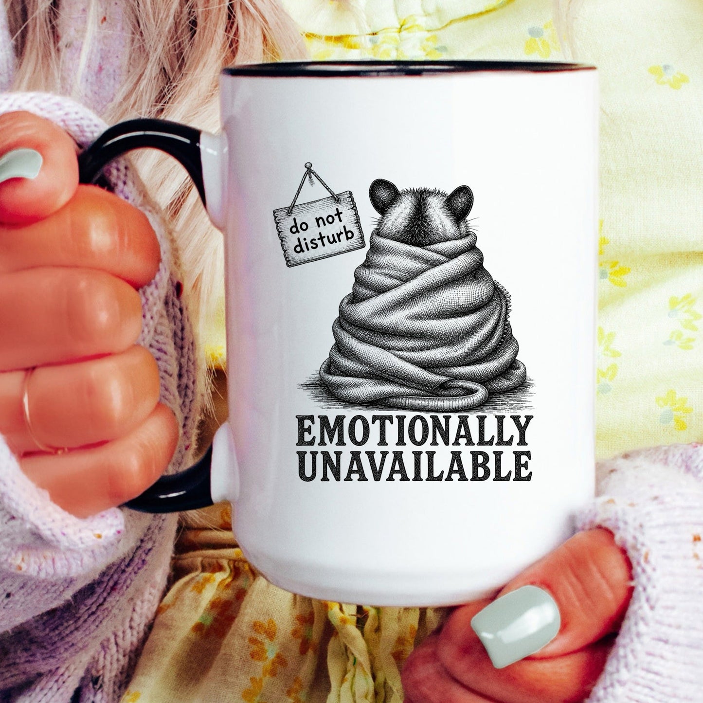Emotionally Unavailable Opossum Mug