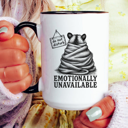Emotionally Unavailable Opossum Mug