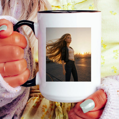 Main Character Doll Face Mug