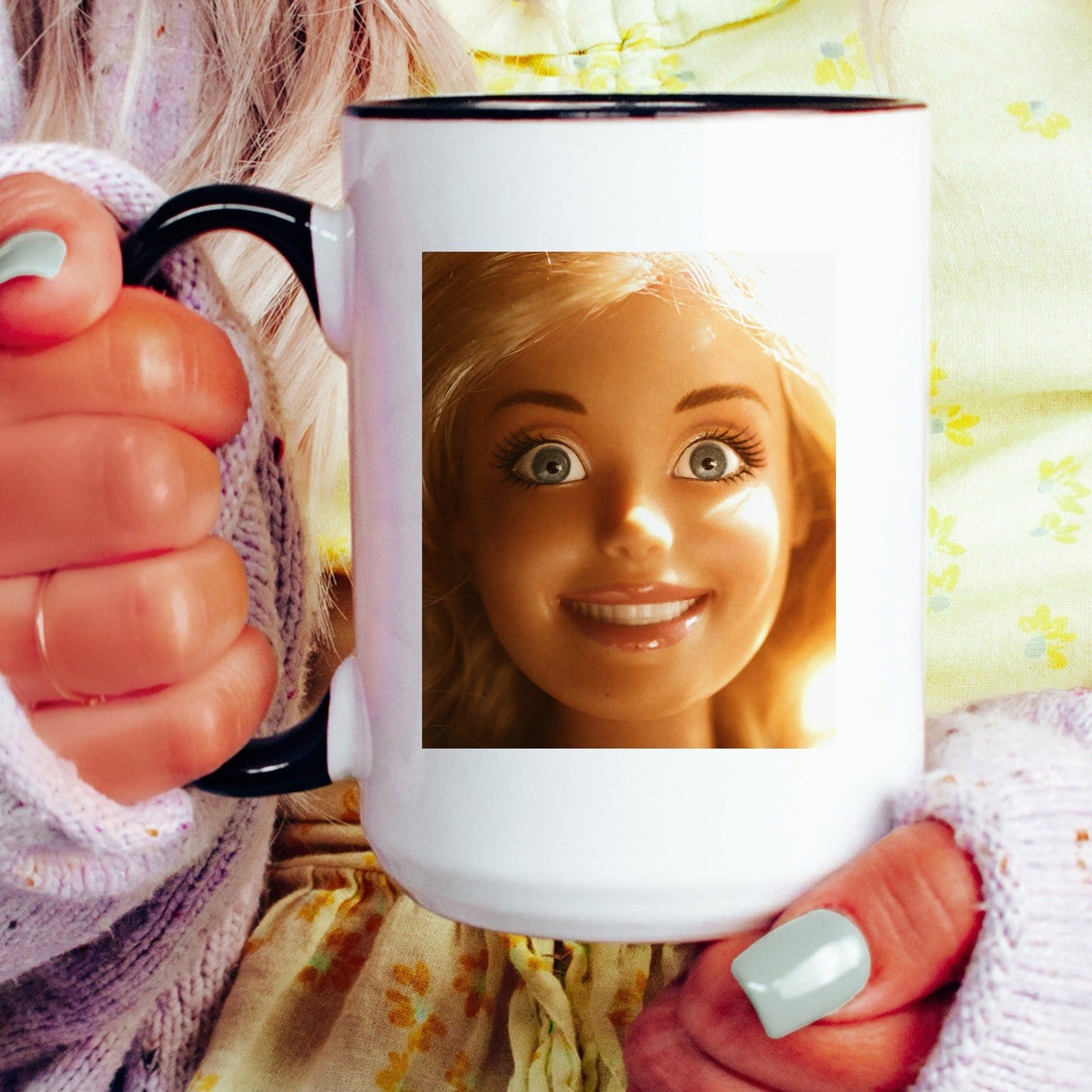 Unhinged Doll Face Mug
