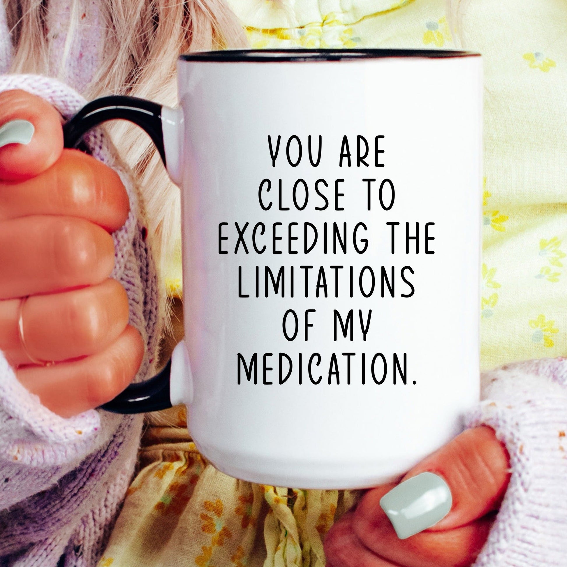 Funny coworker coffee mug lifestyle