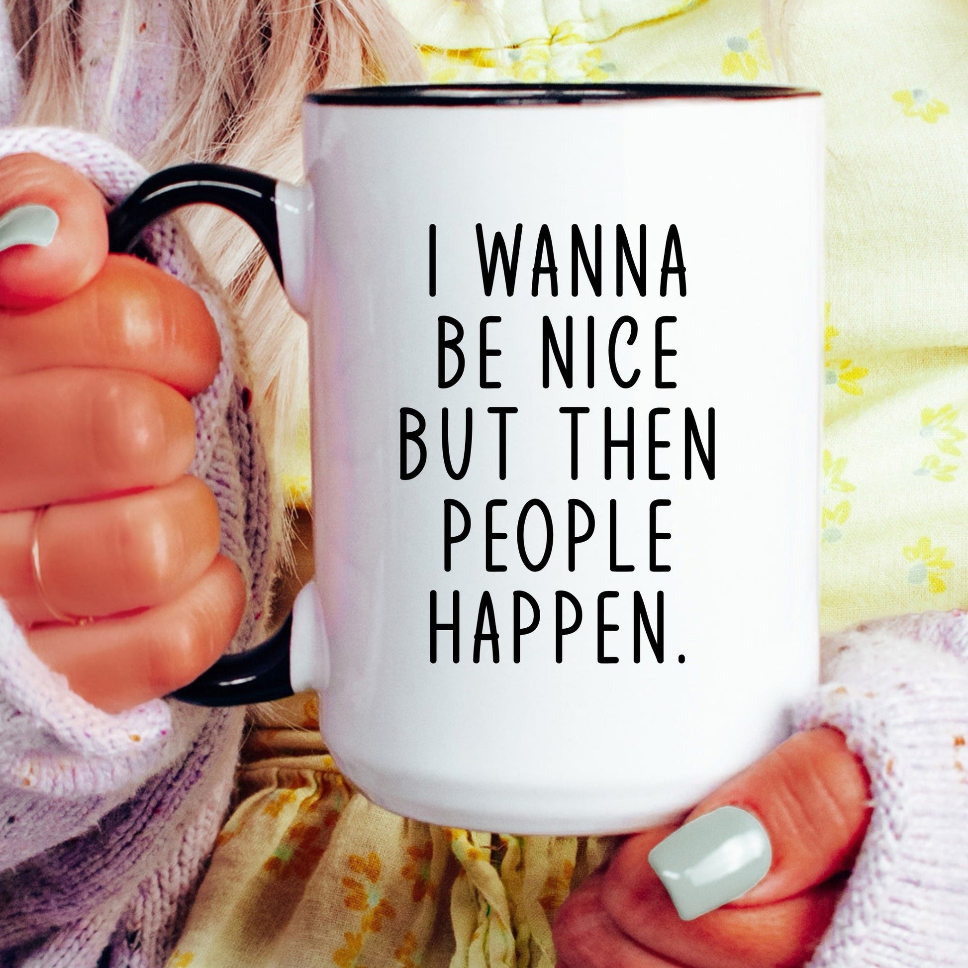 Funny coworker coffee mug lifestyle