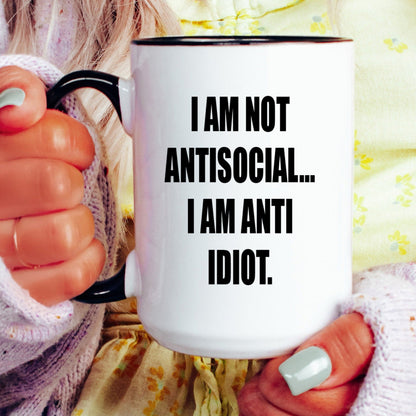 Funny introvert antisocial coffee mug lifestyle