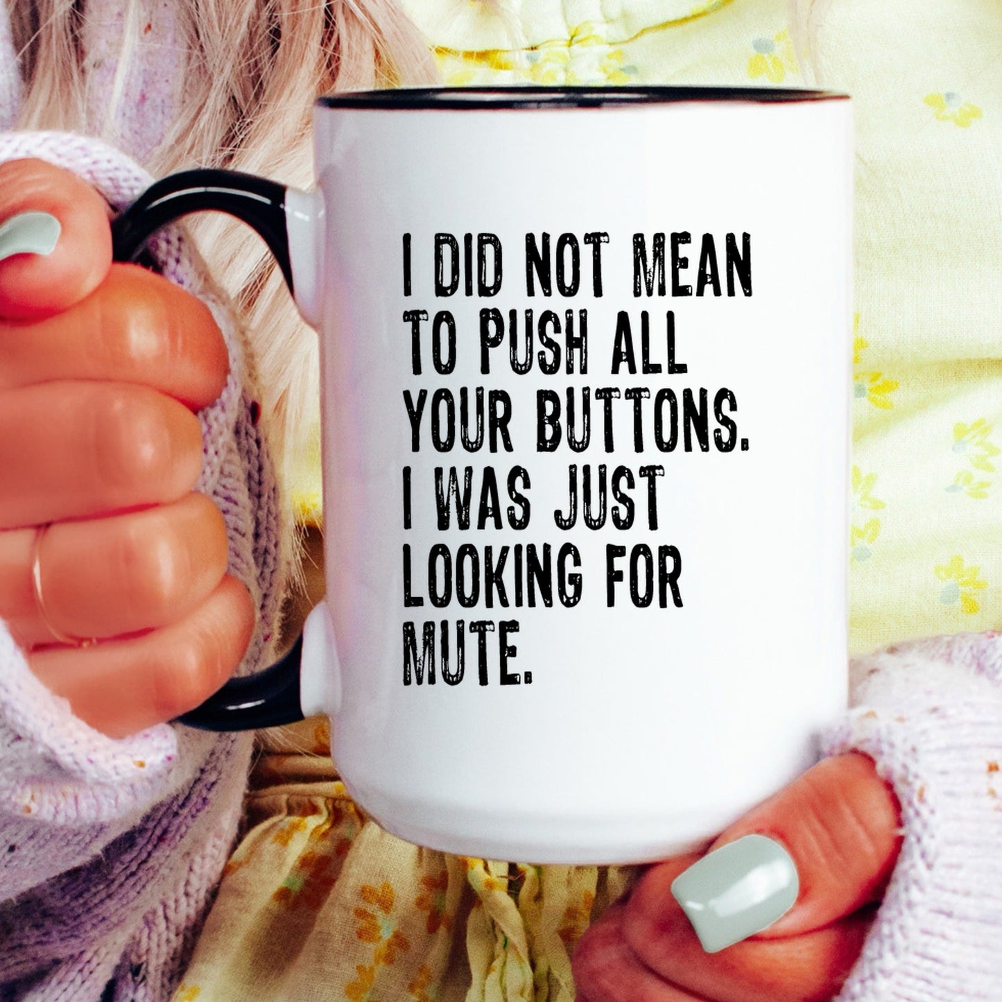 Funny coffee mug lifestyle