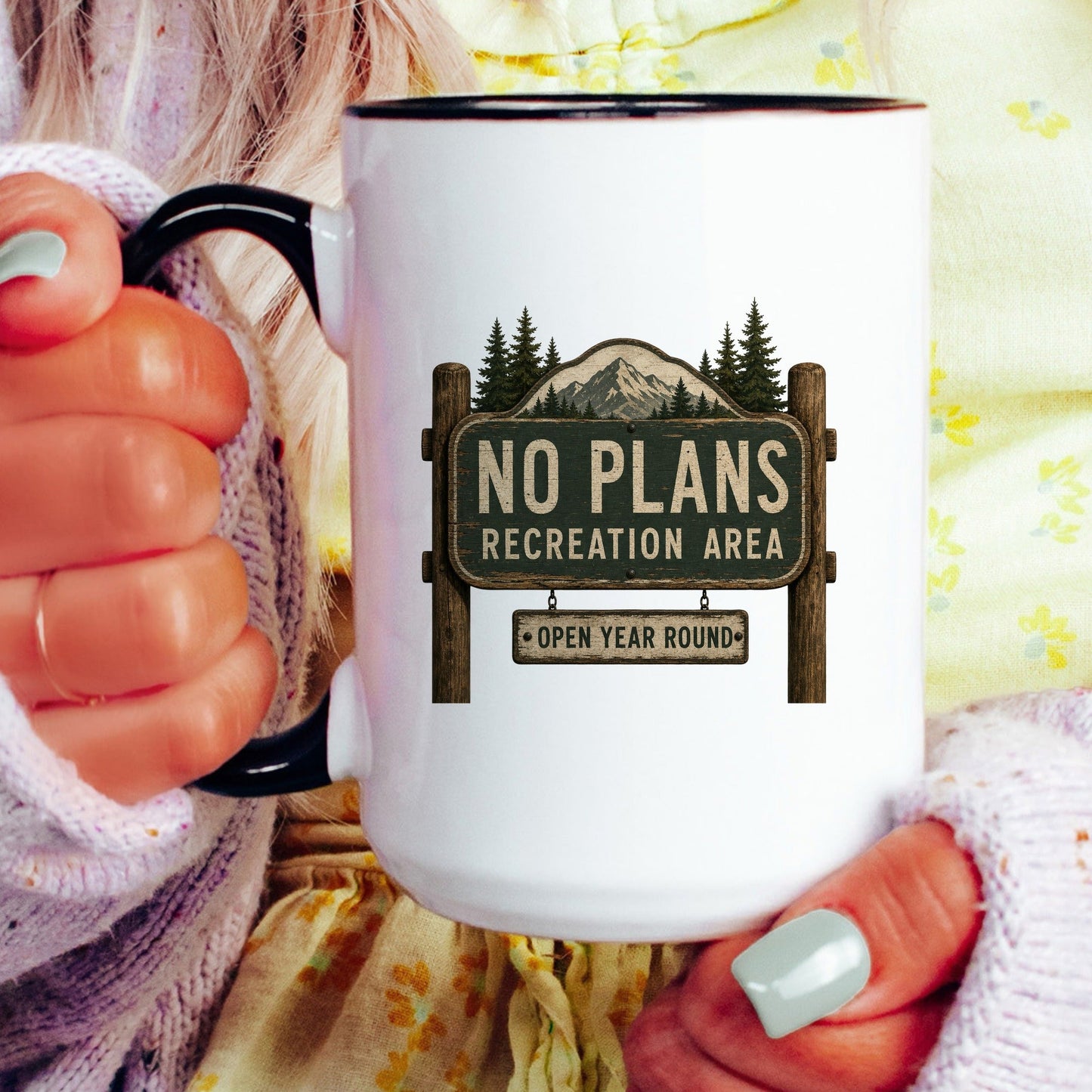 Lifestyle Photo #4 No Plans Recreation Area Mug