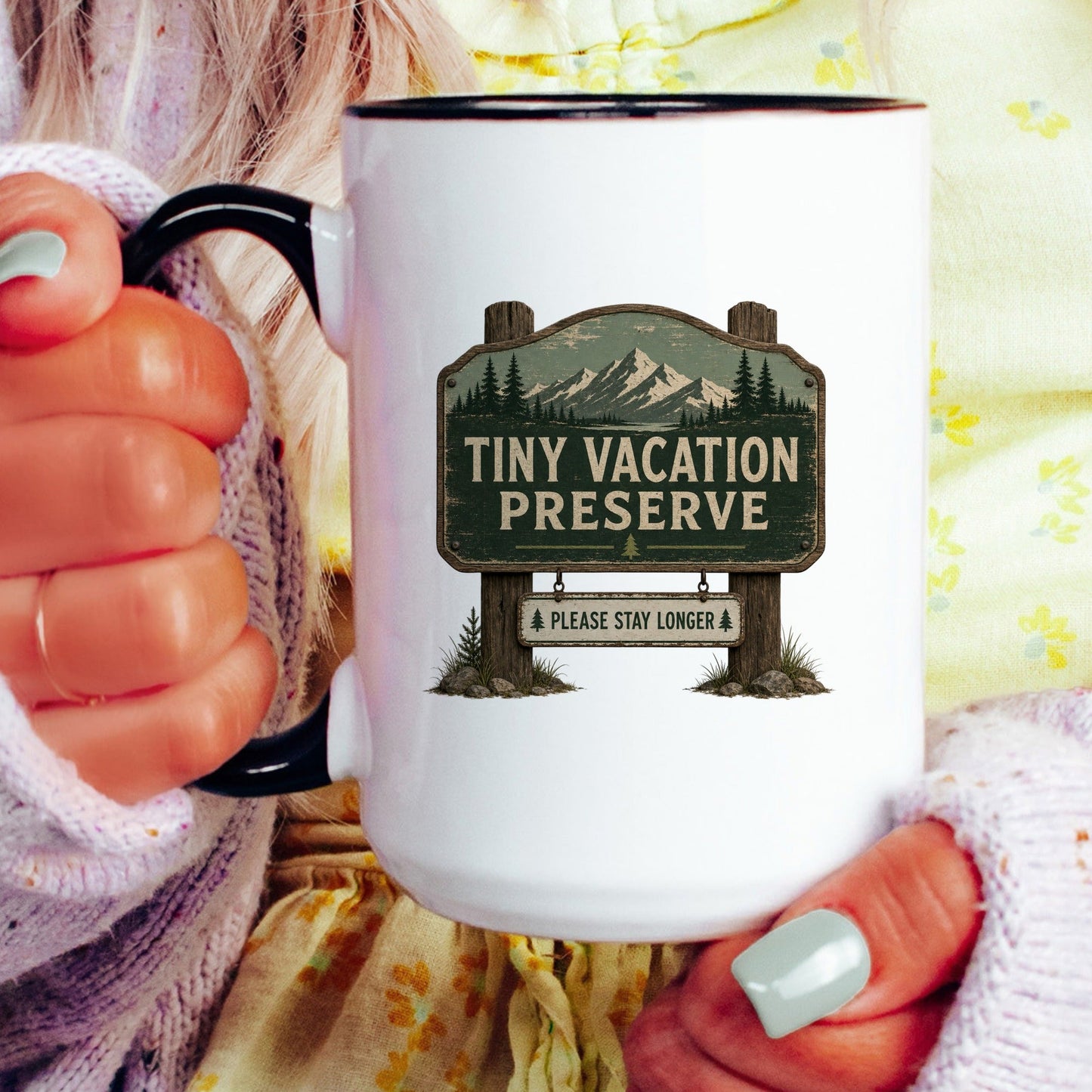 Lifestyle Photo #4 Tiny Vacation Preserve Mug