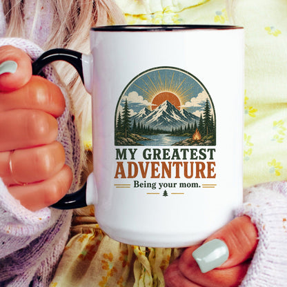 My Greatest Adventure Gift For Mom coffee mug scene 4