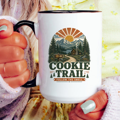 Cookie Trail coffee mug scene 4