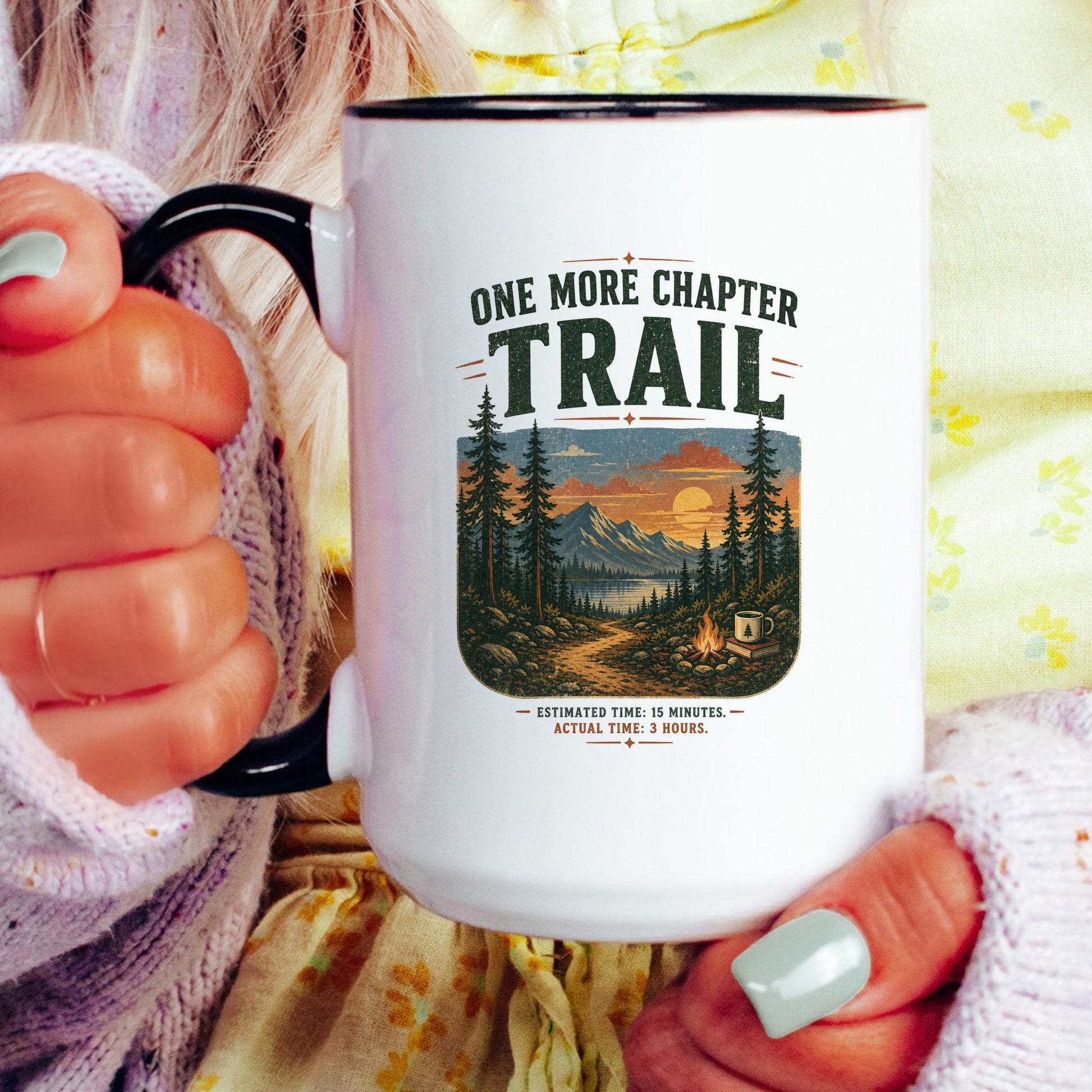 Lifestyle Photo #4 One More Chapter Trail Mug