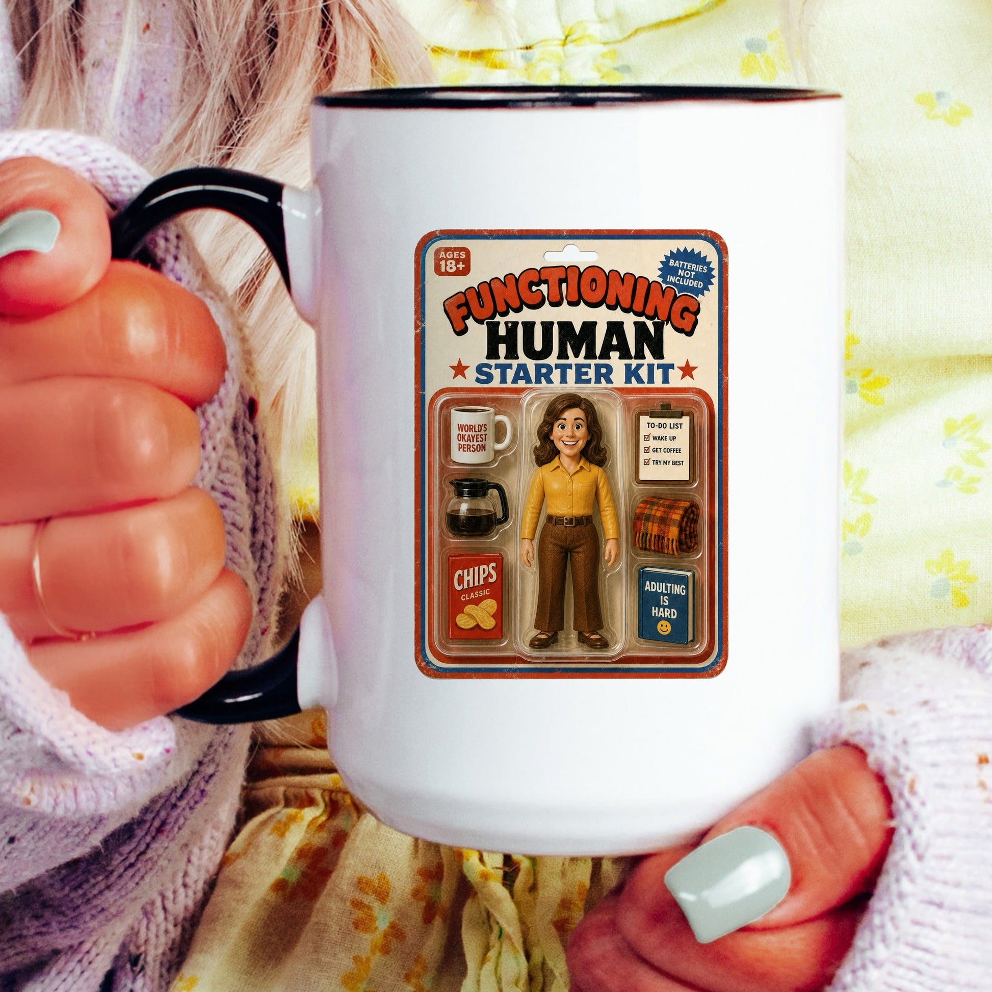 Functioning Human Kit for Her Mug - lifestyle photo