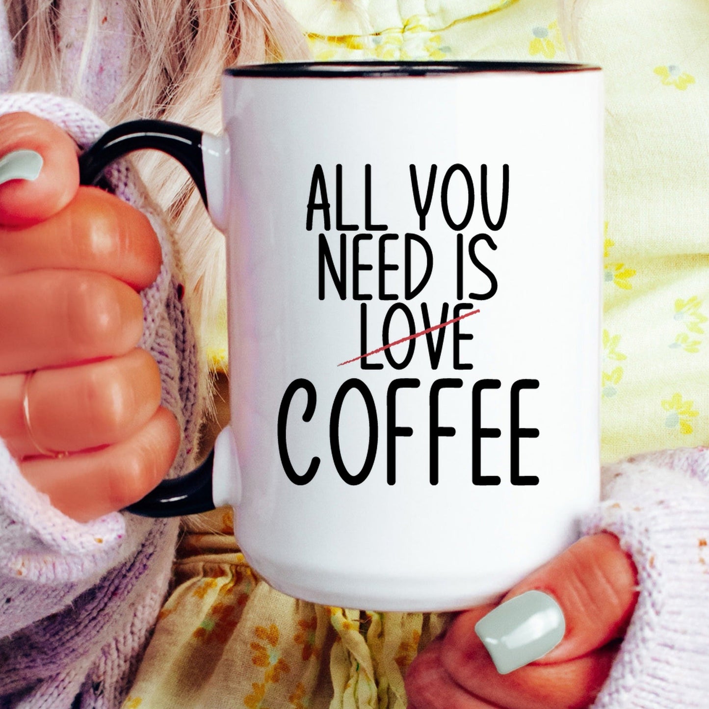 Coffee lover couples coffee mug lifestyle