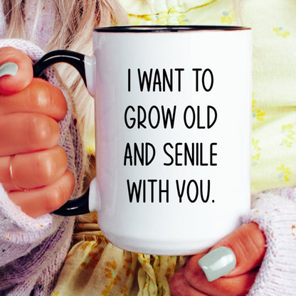Funny valentine coffee mug lifestyle