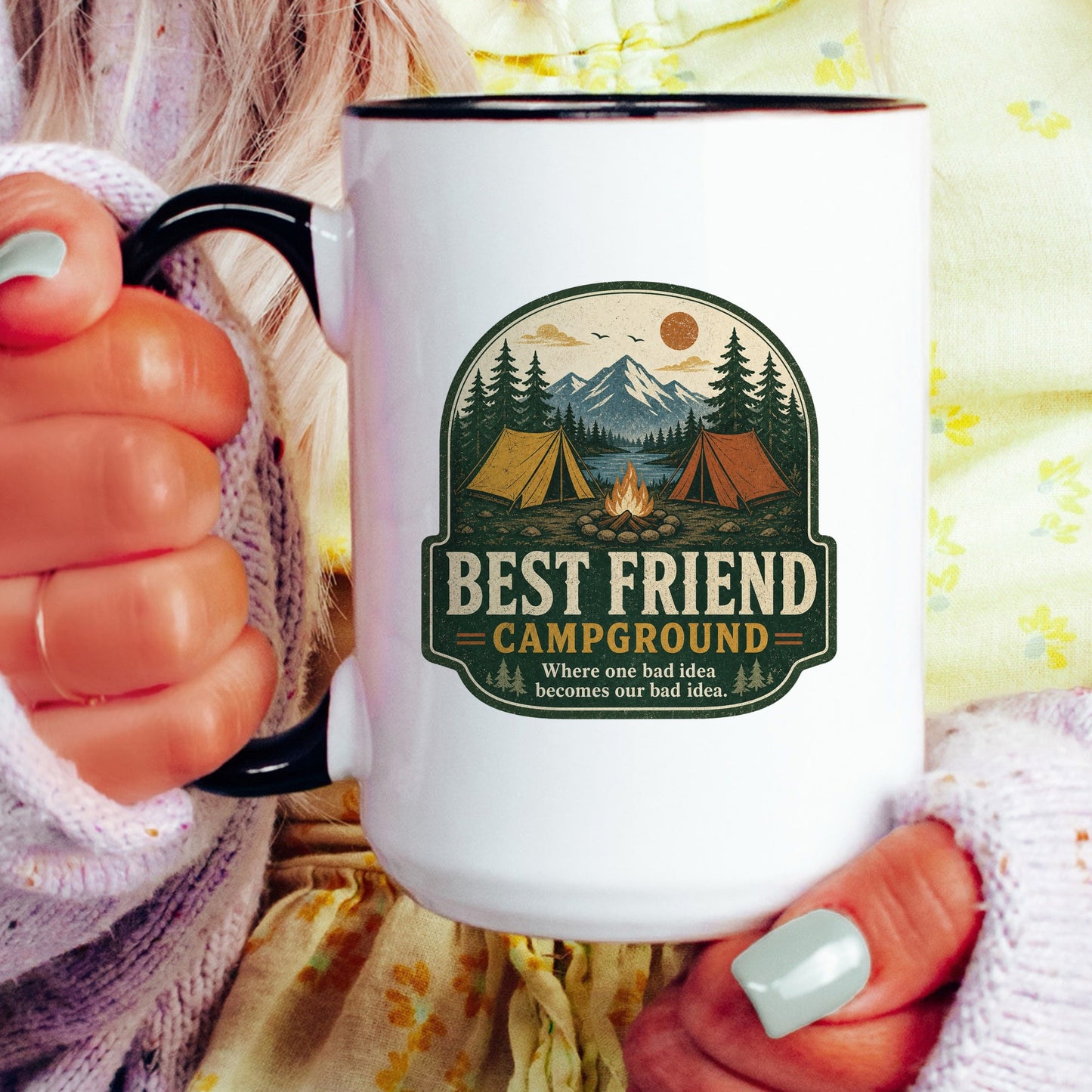 Best Friend Campground Mug
