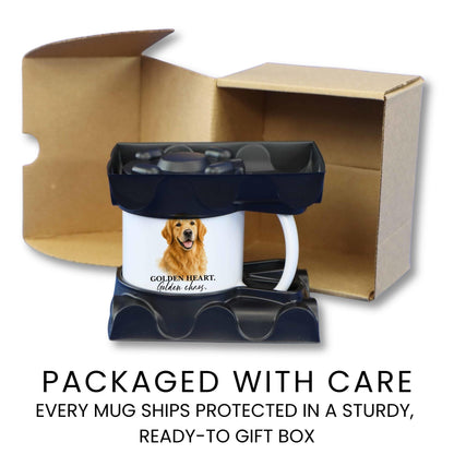 Golden Heart. Golden Chaos coffee mug — packaging