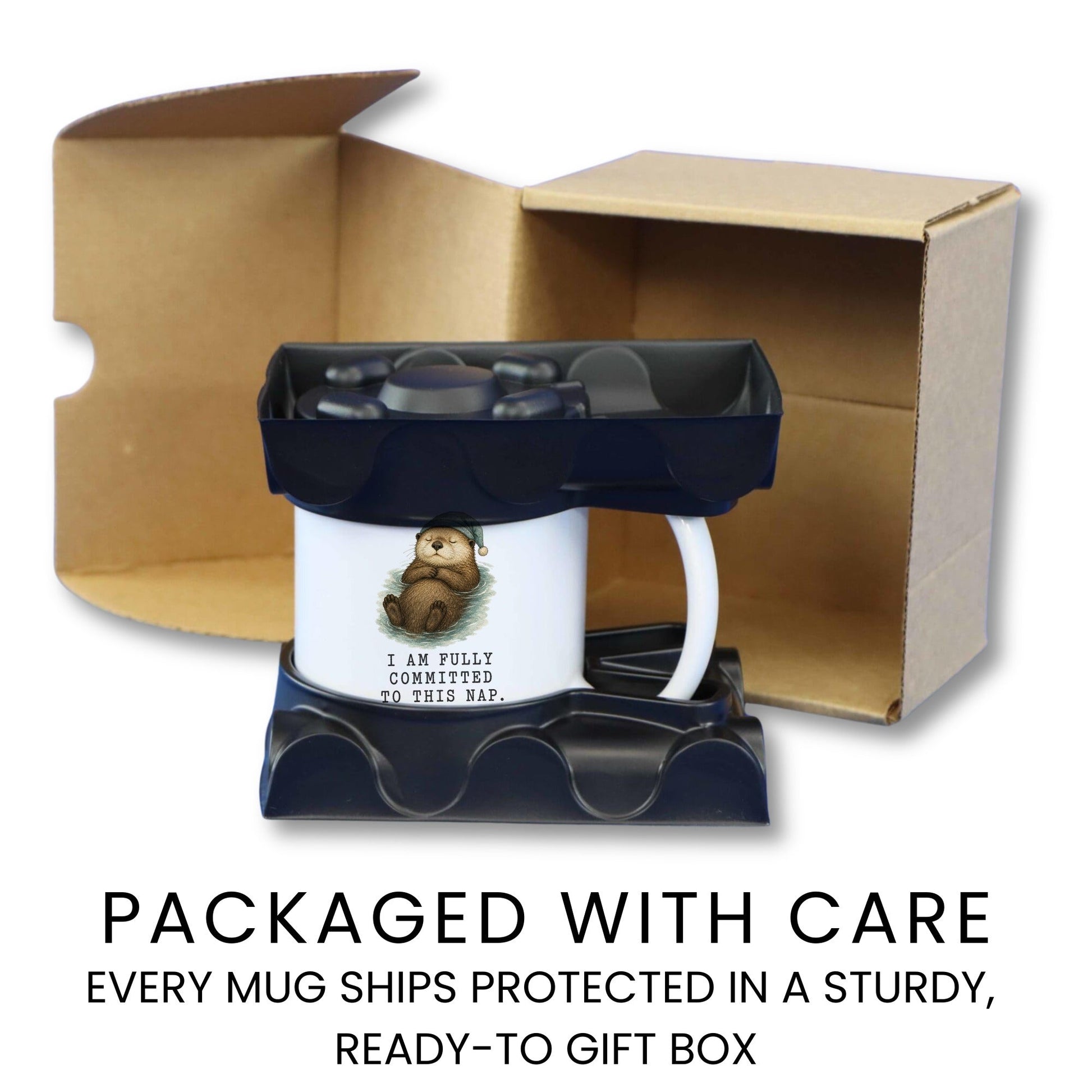 Lifestyle Photo #5 Committed to This Nap Otter Mug