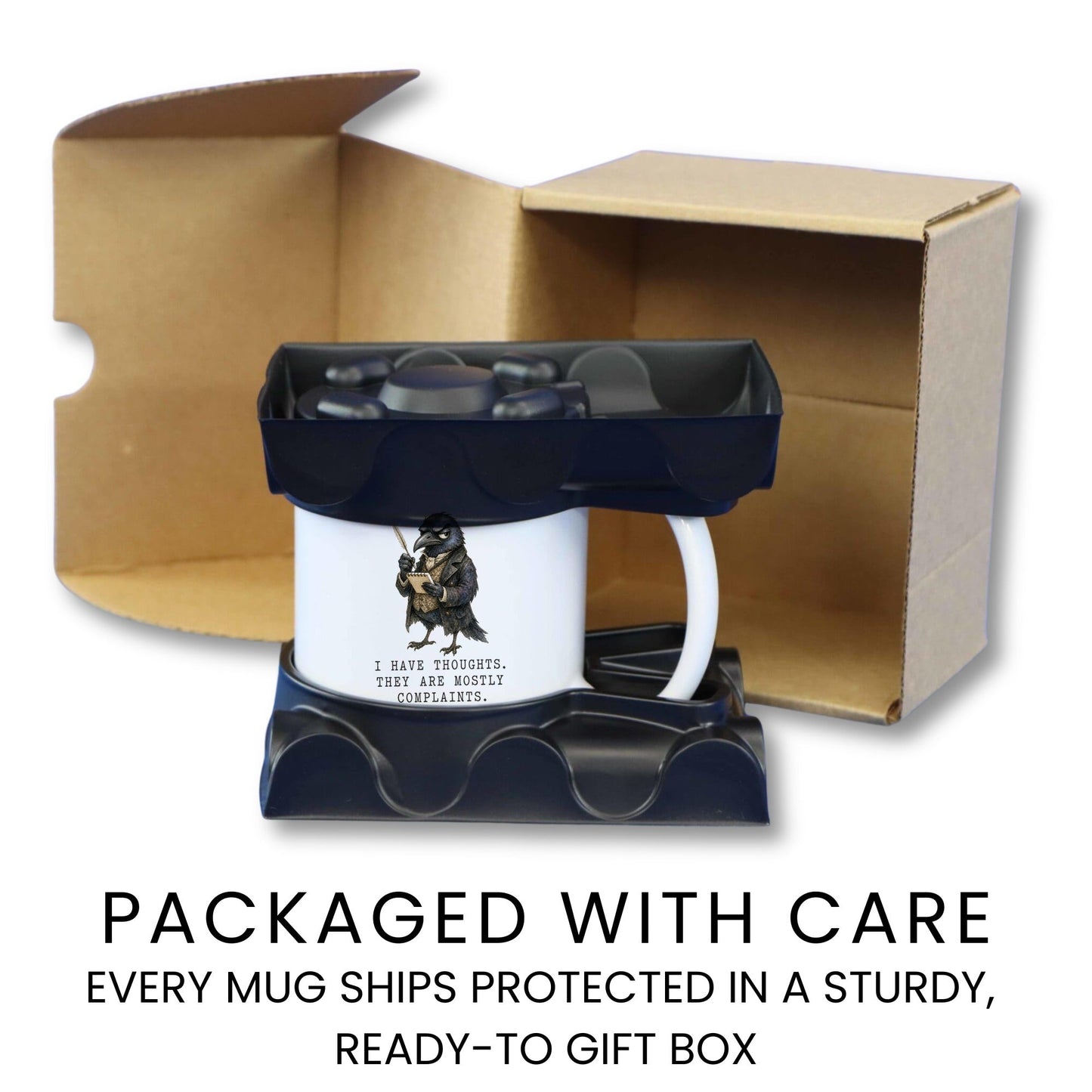 Lifestyle Photo #5 Mostly Complaints Crow Mug