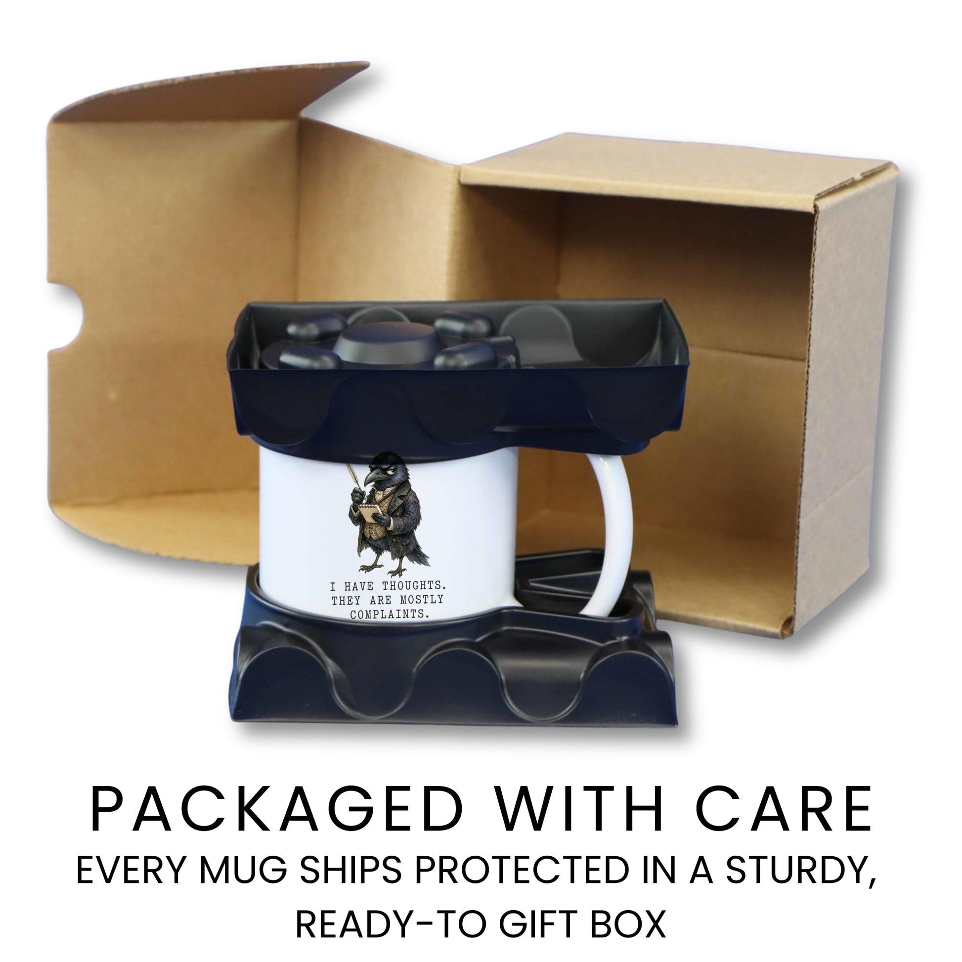 Lifestyle Photo #5 Mostly Complaints Crow Mug