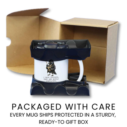 Lifestyle Photo #5 Mostly Complaints Crow Mug