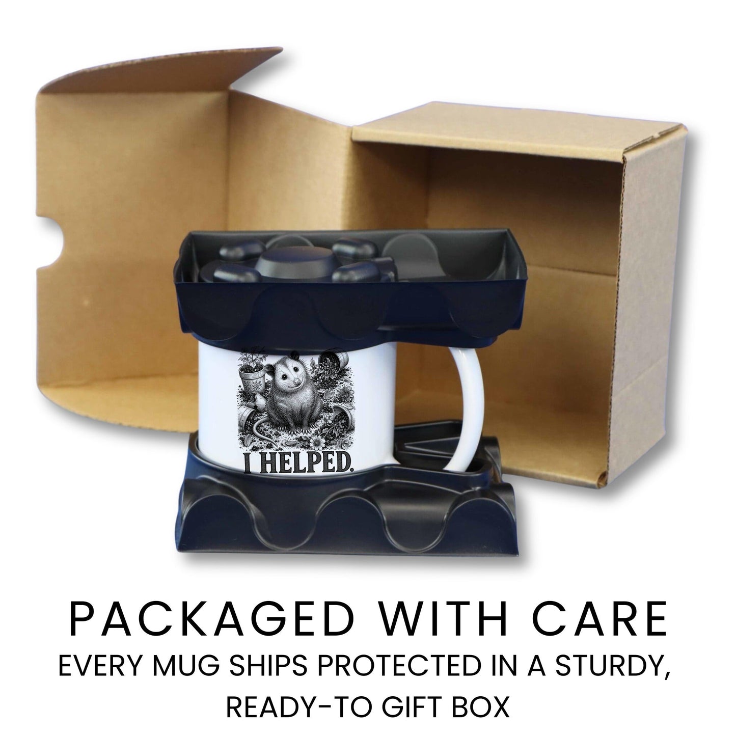 I Helped Opossum Mug