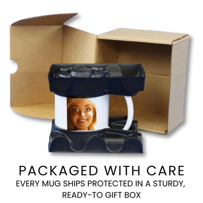 Unhinged Doll Face Mug