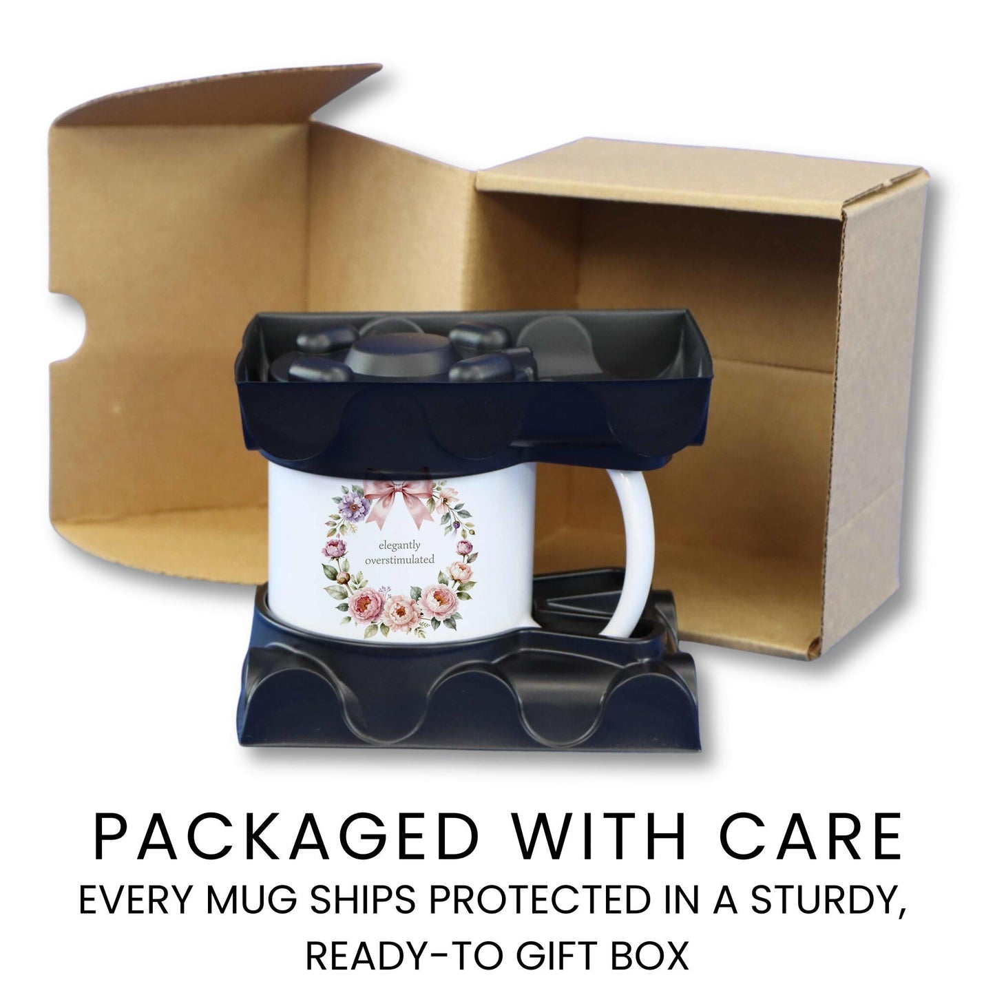 Elegantly Overstimulated Mug - lifestyle photo