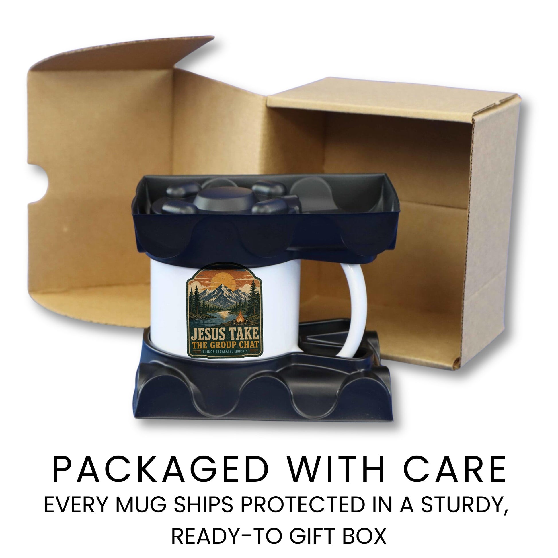 Lifestyle Photo #5 Jesus Take The Group Chat Sunset Mug